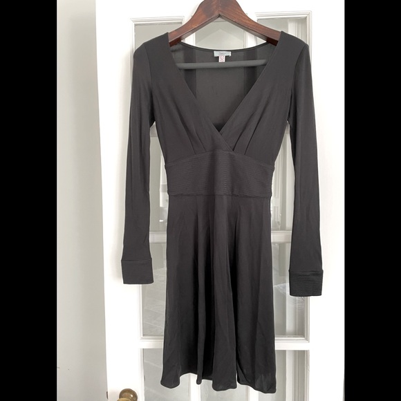 Issa London Black Silk Dress - Size 6 - Picture 1 of 4